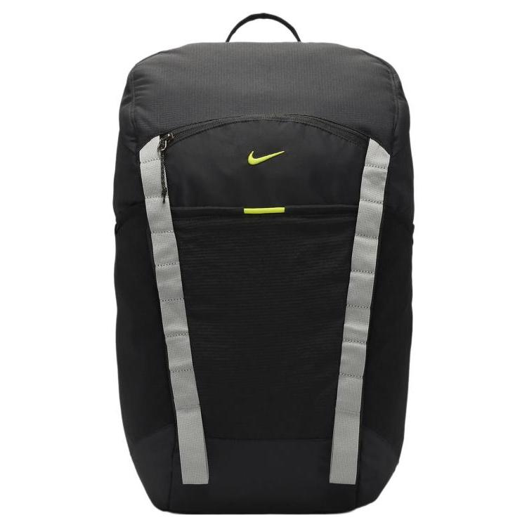 

Nike Fabric Backpack Regular Men s Black & Fine Gray & Atomic Green DJ9677-010