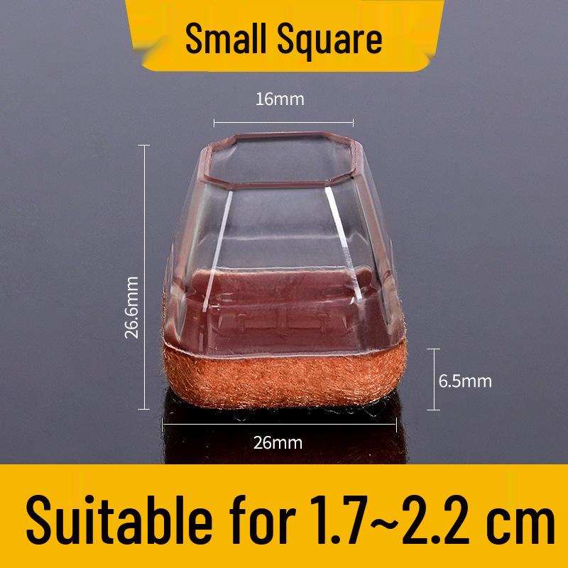 Durable Silicone Non-Slip Chair Leg Covers with Noise Reduction & Thickened Edge