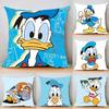 Cartoon Donald Duck Pillow Cover Comfy Sofa Car Square Cushion Cover