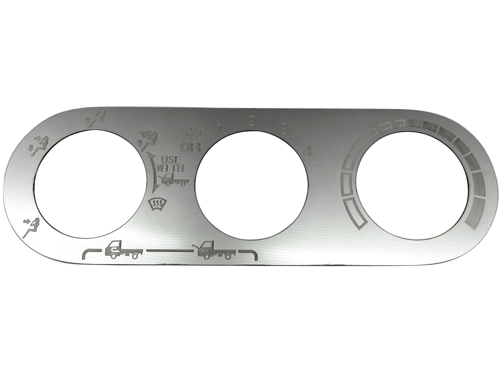 

BRIGHTZ Acti Truck HA8 HA9 Stainless Steel Air Conditioner Switch Panel [INT-ETC-669] HA8 HA9