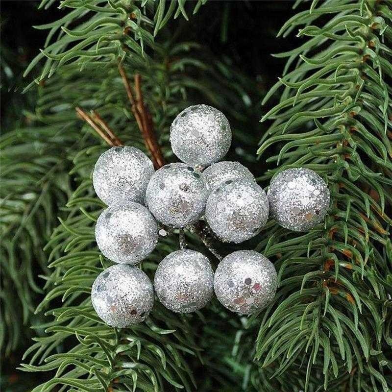 30 Pcs Hot New Fruit Hanging Christmas Tree Decor Ornament Ball Xmas Baubles