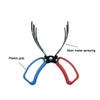 1PCS 2/3-Claw Metal Fish Grips With Non-slip Handle Clamp Grabber Fish Control Pliers For Control Fish Fishing Accessories