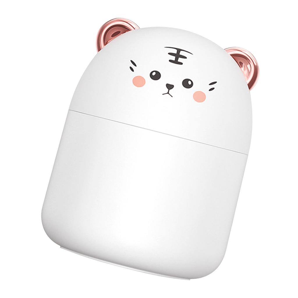Mini Luftbefeuchter Niedliche Cartoon-Tierform USB-betrieben Leise Tragbar Kleiner Luftbefeuchter für Zuhause