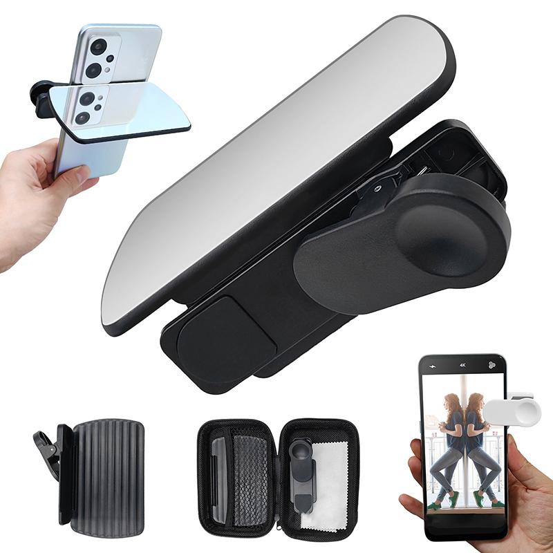 Smartphone Camera Mirror Reflection Clip Kit For All Phone Models Perfect Tool For Photographers