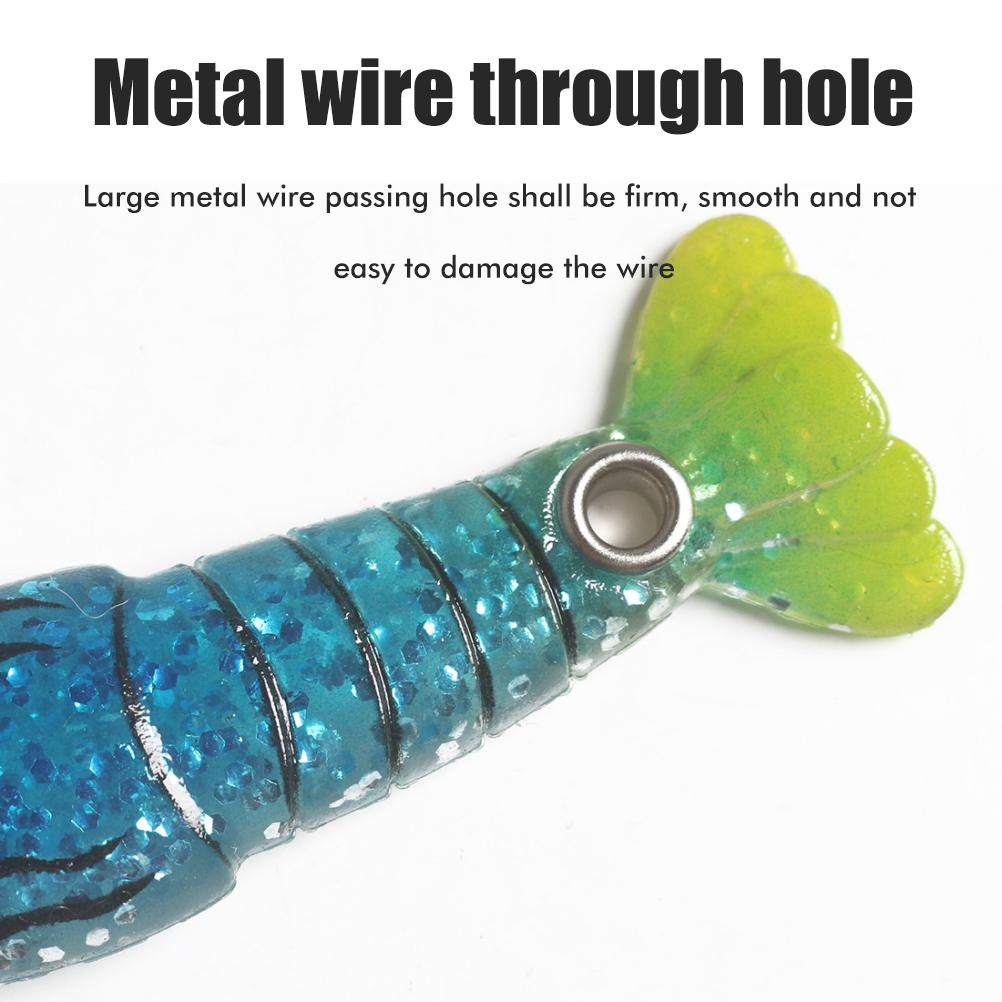 8pcs Crawfish Lure Soft Crawfish Fishing Lures Artificial Shrimp Bait Fishing Accessories for