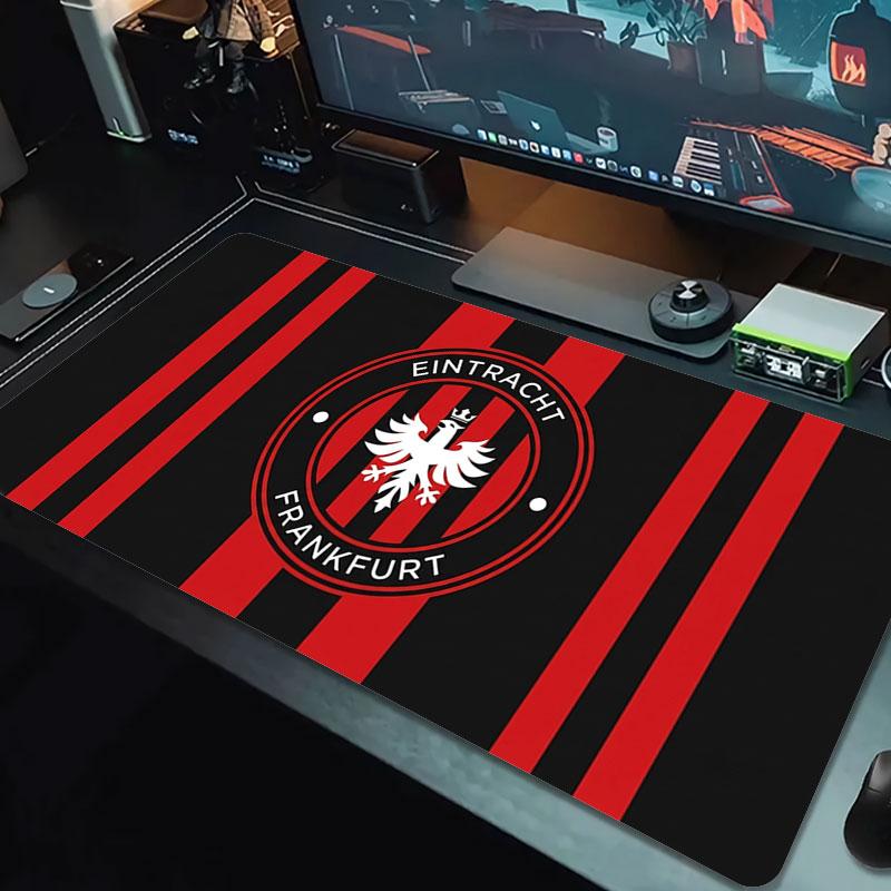 Eintracht Frankfurt Large Size Mouse Pad Large Gaming Table Cushion Non-slip Laptop Tablet Big Mousepad XXL Mat Mini PC Playmat With Lock edge