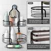 Hooks Hanging Shower Basket Anti-Swing Soap Holder Durable Over Shower Head Organizer  Dorm