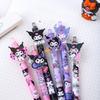 48Pcs Sanrio Kuromi 0.5mm Cartoon Elf Patch Press Pen Cute High-looking Girl Neutral Pen Gift Pen Sign Pen Back To School Season