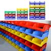Stackable Plastic Small Parts Container Box Shelf Screw Storage Bin Organizer