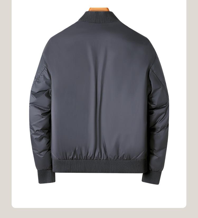 [90 Goose Down Jacket] Simple, luxurious, warm, comfortable, lightweight goose down jacket with a stylish and easy to maintain look for men