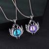 Halloween Necklace Clavicle Chain Jewelry Accessories Demon Eye Pendant Necklace Men's Neck Chains