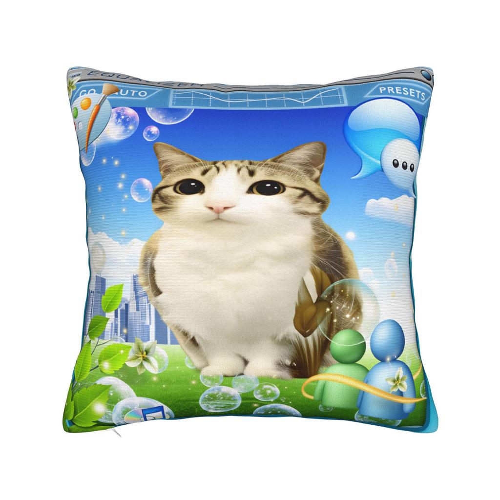 Frutiger Aero Ästhetik Kissenbezug Vintage Kissenbezug für Couch Sofa Schlafzimmer Weiche Kissenbezüge Geschenkidee