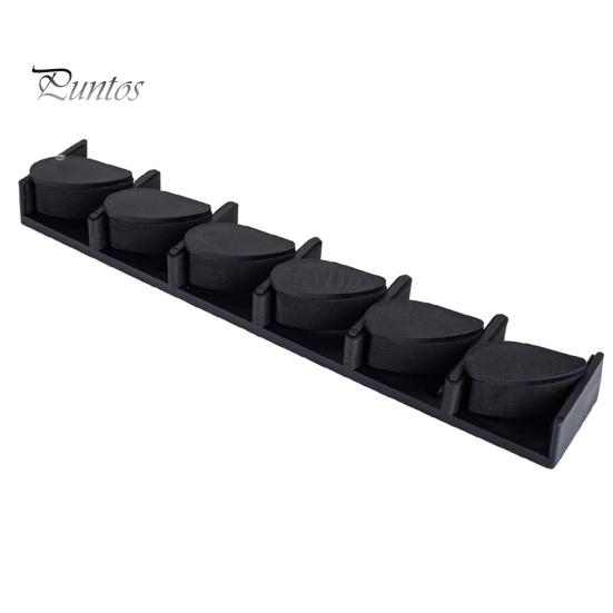 

Настенный держатель для удочки, регулируемый, прочный, вертикальный, от 3 до 19 мм, стойка-органайзер для удочек, рыболовные принадлежности чёрный