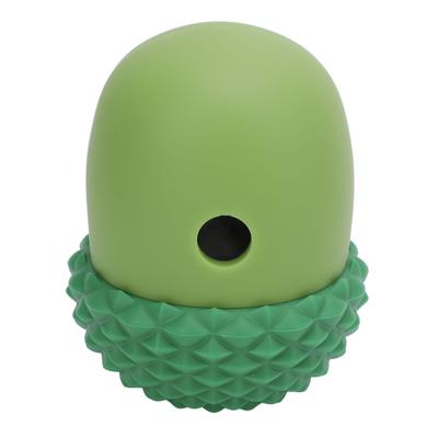 Dog Food Dispensing Ball Toy Acorn Shaped Interactive Slow Feeding Reduce Picky Eating Silicone Dog