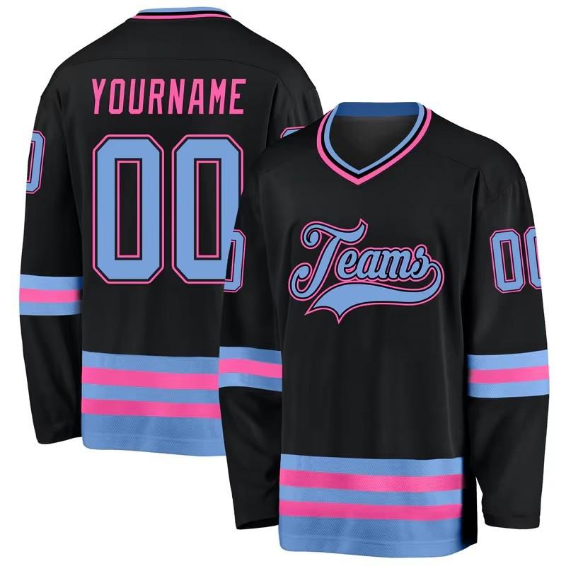 Sublimation Ice Hockey Uniform 3D Print Your Name Number Men's and Women's Ice Hockey Jerseys Game Training Jerseys