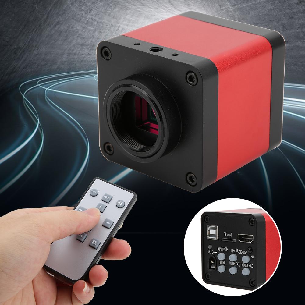 48MP 1080P 60FPS USB Industrial Microscope Camera Magnifying Glasses for Welding PhoneUS Plug 100 240V