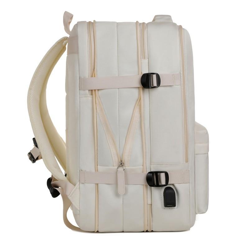 Simple Business Backpack Large Capacity Lightweight Casual Student Schoolbag Short-distance Travel Laptop Backpack