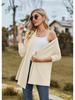 2023 Autumn/Winter Solid Color Long Sleeve Loose Cardigan Coat for Women