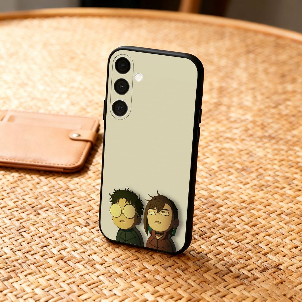 1PC Anime D-Dandadan Phone Case For Samsung A73,72,71,53,52,51,22,91,80, Soft Black Cover