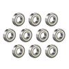 Motoforti 6003Z Cuscinetto a Sfere Profonde Singola Schermatura 60103 17mm x 35mm x 10mm Cuscinetti in Acciaio Cromato 10pz