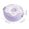 Lunch Box For Kid School Child Snack Box Donut Cartoon Leakproof Bento Box Microwavable Food Container Childrens Tableware