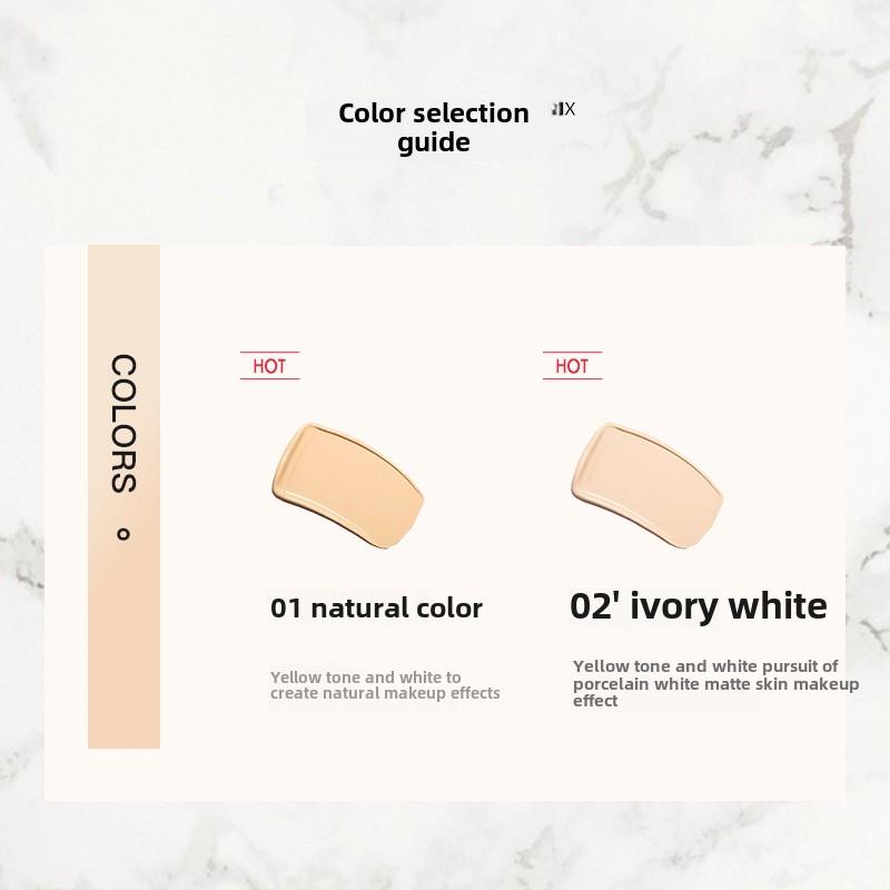 KDK Fog Leather Air Cushion BB krém Zdokonalující make-up pro přirozený tón pleti Hydratační lehký make-up