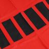 uxcell Universal Motorcycle Dirt Bike Faux Leather Seat Covers Soft Non-Slip Seat Cushion Red Black