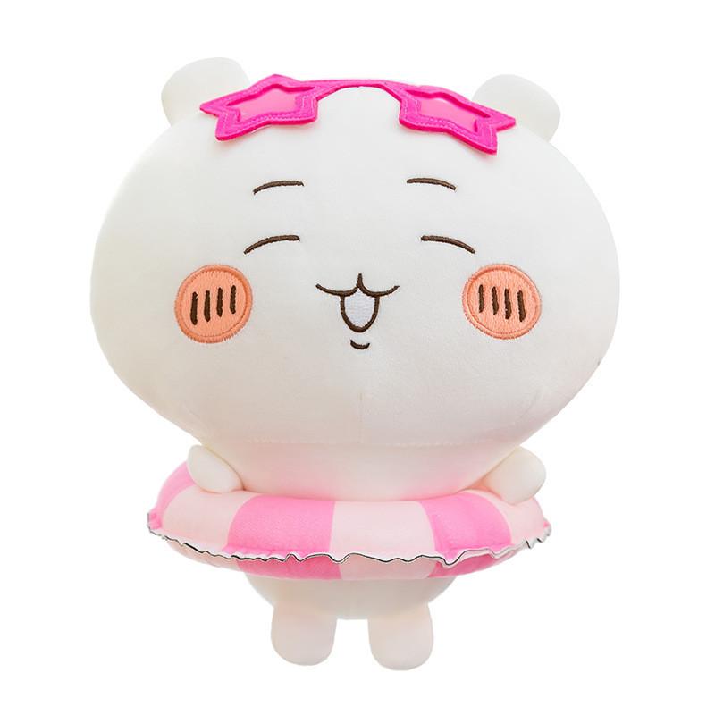 Summer Swim Ring Plush Toy With Cute Chiikawa Hachiware Usagi Characters For Girls And Kids
