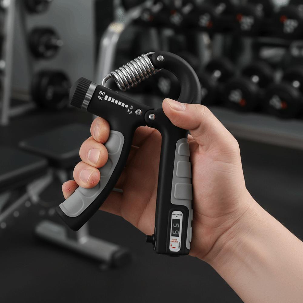 With Counter Grip Strength Trainer Adjustable Resistance Hand Squeezer  Wrist Exercise