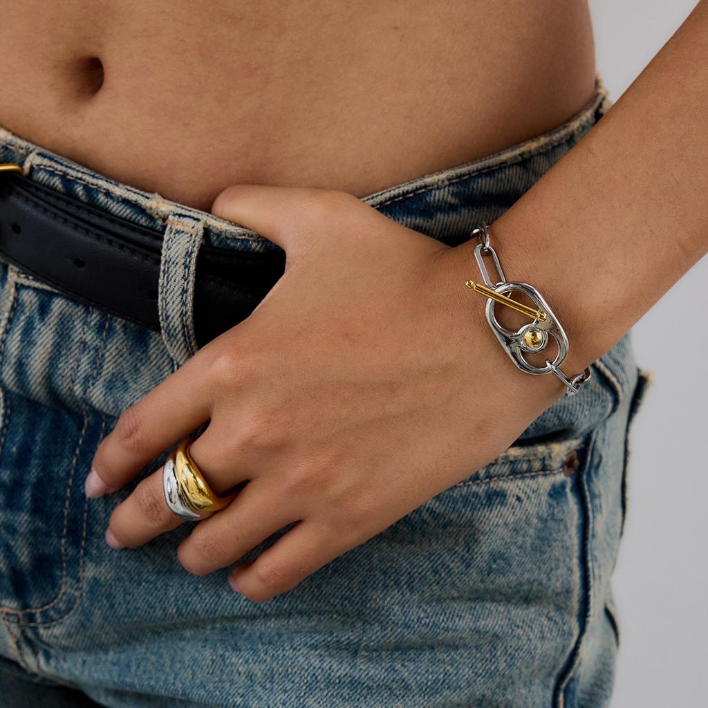 JYL TS Bracelet Women's  Bow Cross Set Enhances Sweetness & Faith