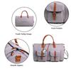 New Women Oxford Travel Bags Hanging Type Handheld Bag High Capacity Solid Color American Leisure Versatile Business Travel Bags