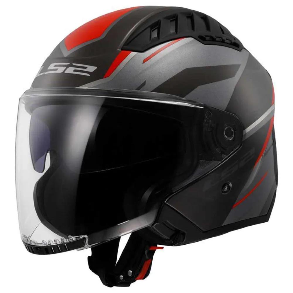 LS2 Open Face Helmet OF600 Copter II Diston