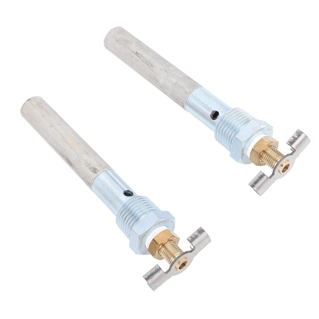2 Sets RV Water Heater Anode Rod 4.5 X 1 2 NPT Aluminum Magnesium Anode Rod Replacement for Atwood Water Heater
