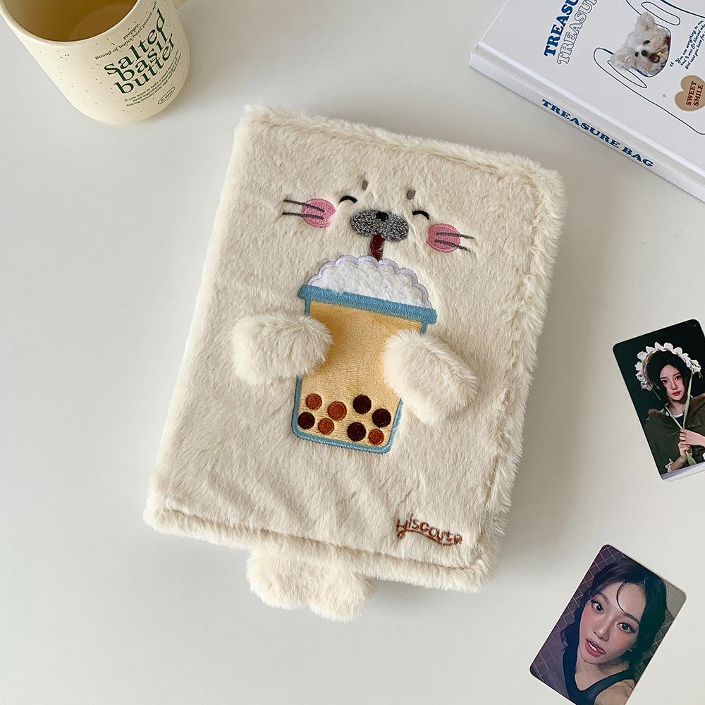 Little Seal Plush A5 Photo Album: Fan Card & Polaroid Memory Book for Girls