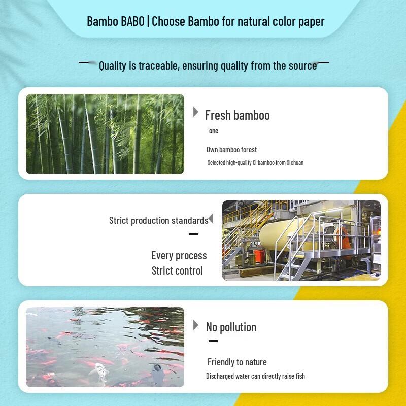 Bambu BAES Series 3-Ply Virgin Bamboo Facial Tissues