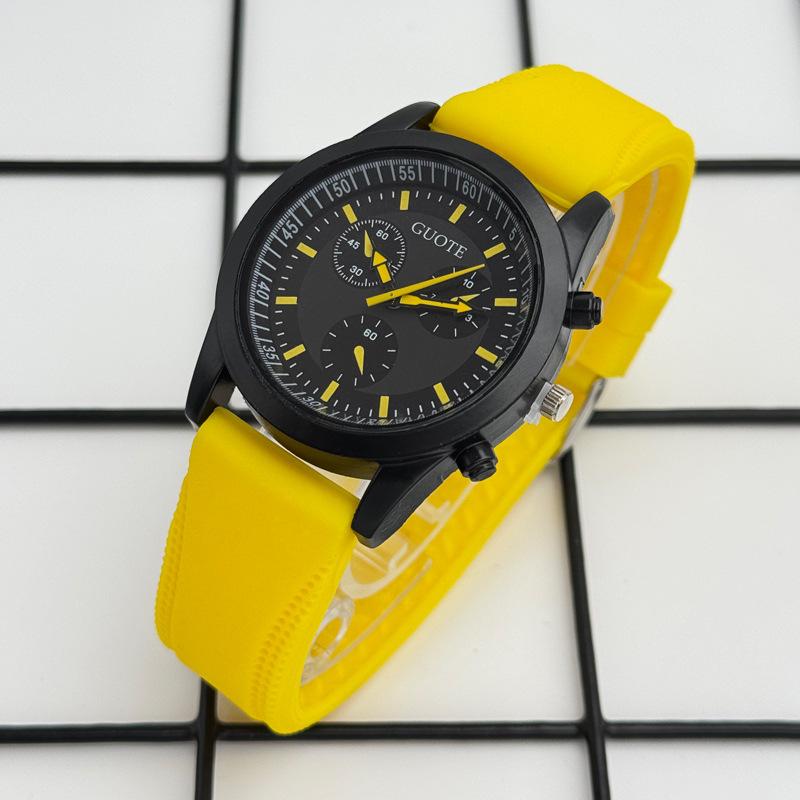 JYL Men's Watch Rolex Yacht Luminous Waterproof Silicone Strap