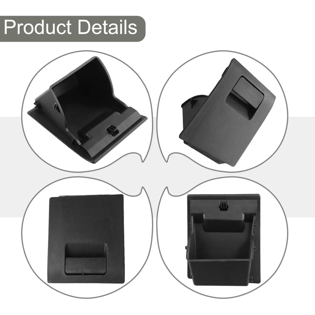 Practical Storage Box Coin Holder Tray Black Left Side Plastic Replacement 1pcs For Camry 2018-2024 For Toyota
