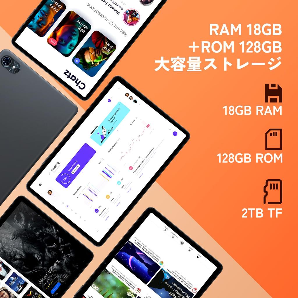 Tabwee Android 15 Tablet with 18GB 128GB 2TB 5G PSE Supports Online Wireless Split and A Great 10-inch 2-in-1 9-Piece Set + + Expansion, WiFi,