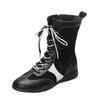 Fashion 4.5CM Latest Retro Knight Short Boots Women's Thick Soled Spring and Autumn Lace-up Western Boots Niche Low Heels Women Boots