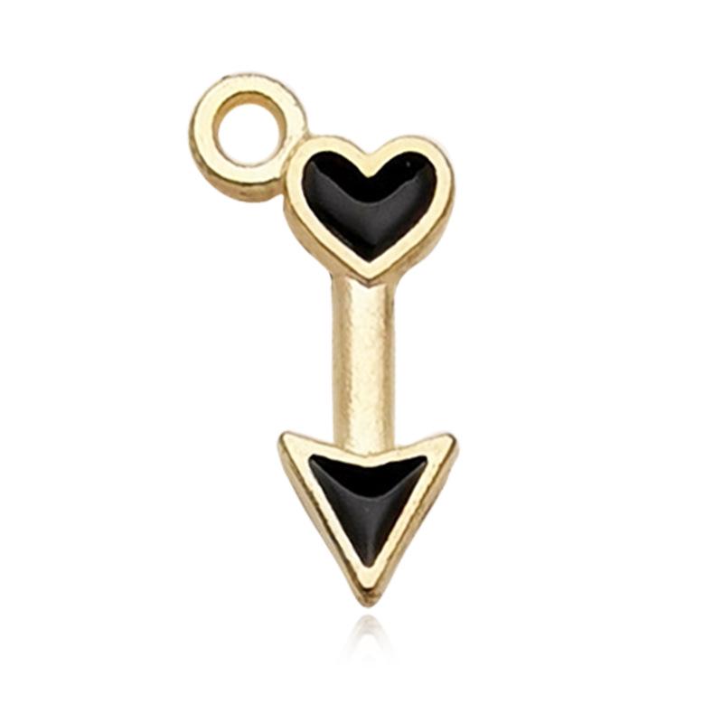 Summer Charm Drip Oil Earrings & Necklace Set - Cute Student Style Dangle Pendant Accessories