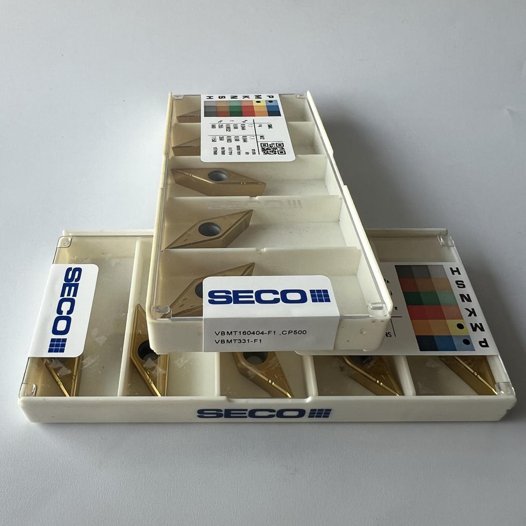 SECO / VBMT160404-F1,CP500 / Original genuine CNC alloy blade 10 Pcs