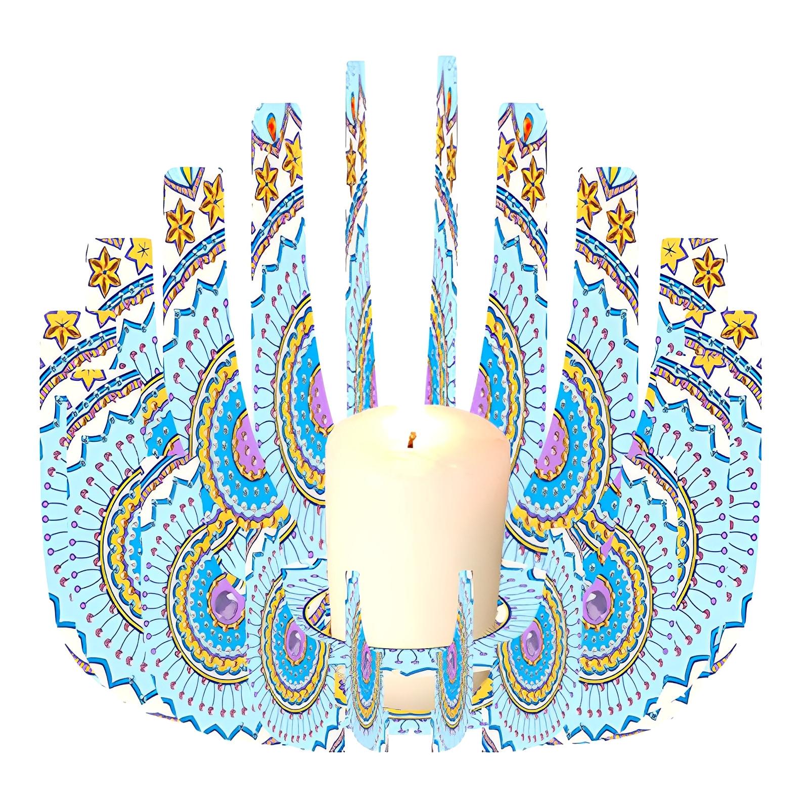 

DIY Diamond Painting Candle Holder Kit Diamond Painting Candlestick Holder Kit for Aromatherapy & Home Decor