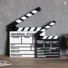 Wooden Regisseur Scene Clapperboard Regisseur Board Video Film Clapboard  Photography