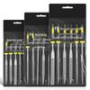 6-Piece Assorted Woodworking File Set: Handheld Wood Shaping and Polishing Tools