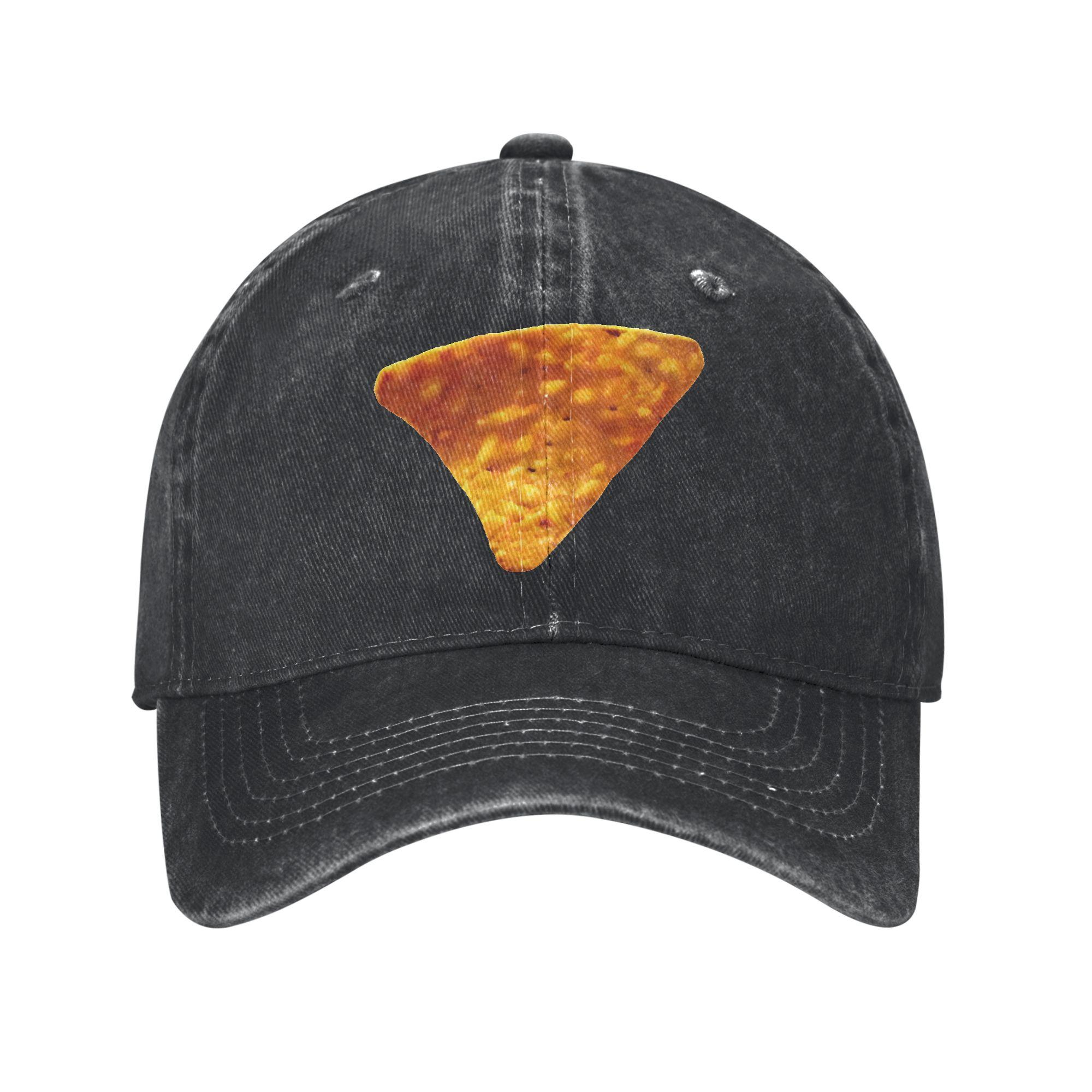 Dorito Tortilla Chip Sun Baseball Cap Unisex Adult Print Trucker Hat Summer Casual Outdoor Gym High Quality Snapback Cap One Size