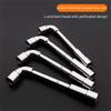Chrome-vanadium Steel L-shaped Socket Wrench 6-19mm Hex Adapter Spanner Practical Hand Tool