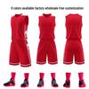 Men's Summer Basketball Team Performance Jersey and Shorts Set