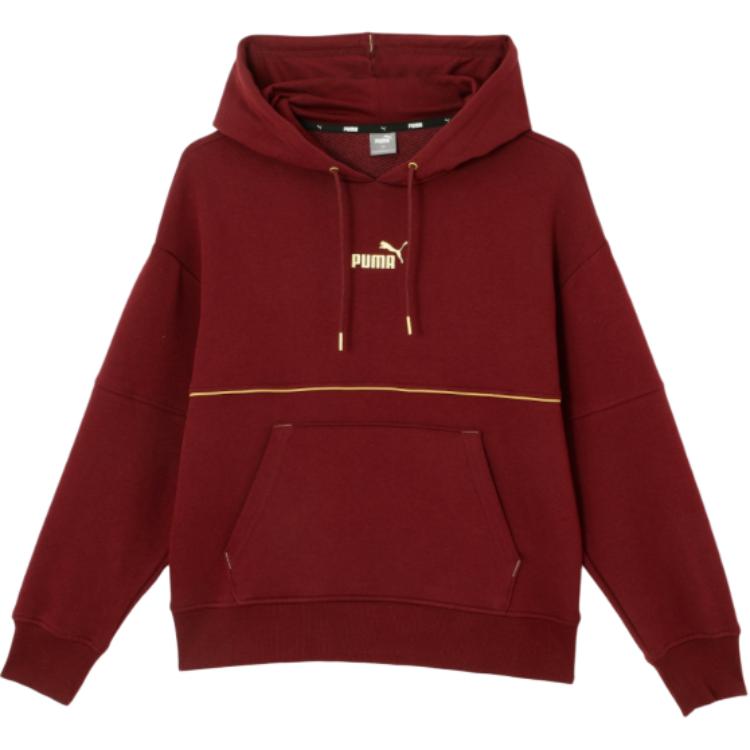 PUMA Comfortable Soft Pullover Hoodie Long Sleeve Sweatshirt Women sweatshirt 68606542