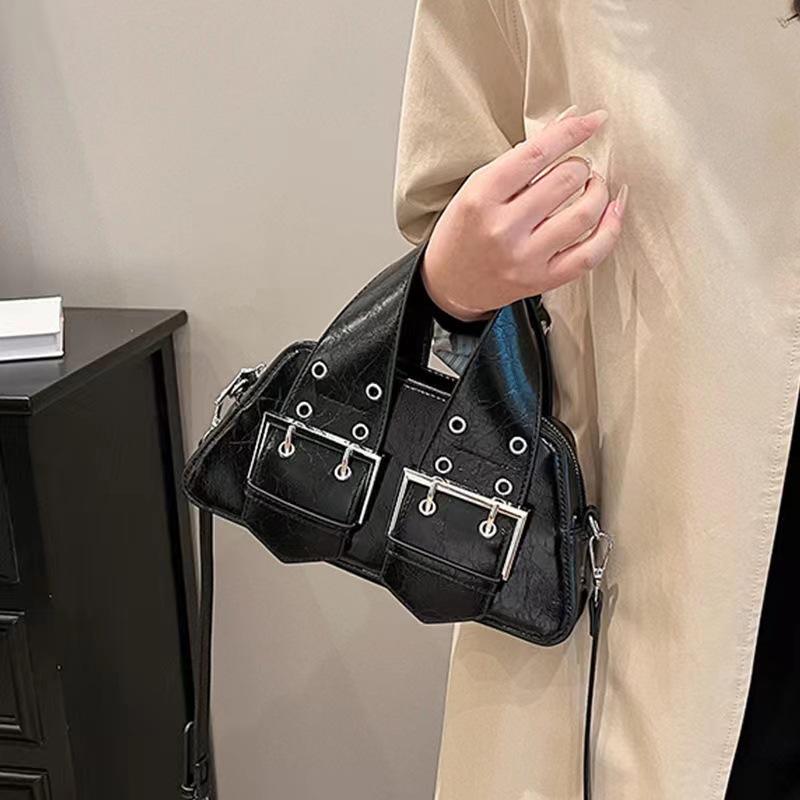 Niche Design Bag Women's 2024 Spring New High-end Retro Fashion Hand Bag Versatile Shoulder Messenger Bag