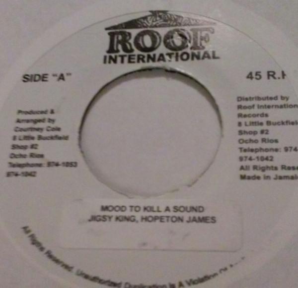 

7inch Record HOPETON JAMES JIGSY KING Mood To Kill A Sound NONE Roof Internatio Jamaica Reggae Ska Dub Used